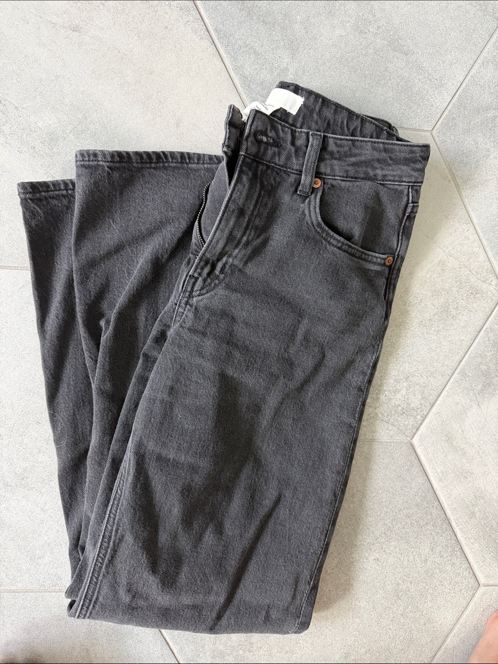 H&M Women's Black Straight Jeans
